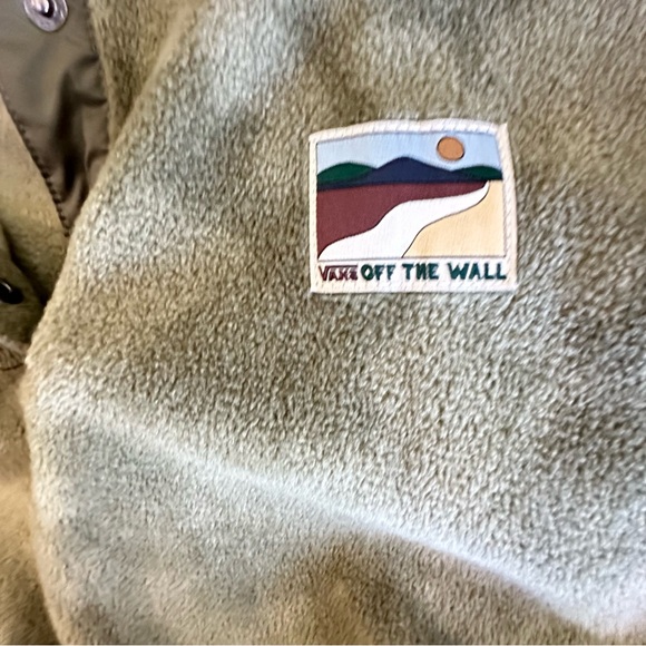 Vans Quarter Snap Green Sweater - Picture 4 of 6